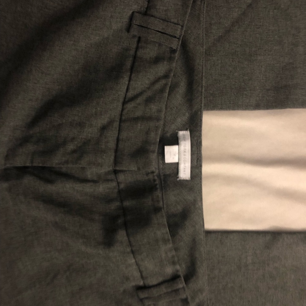 New York & Company Gray Dress Pants (Tall)